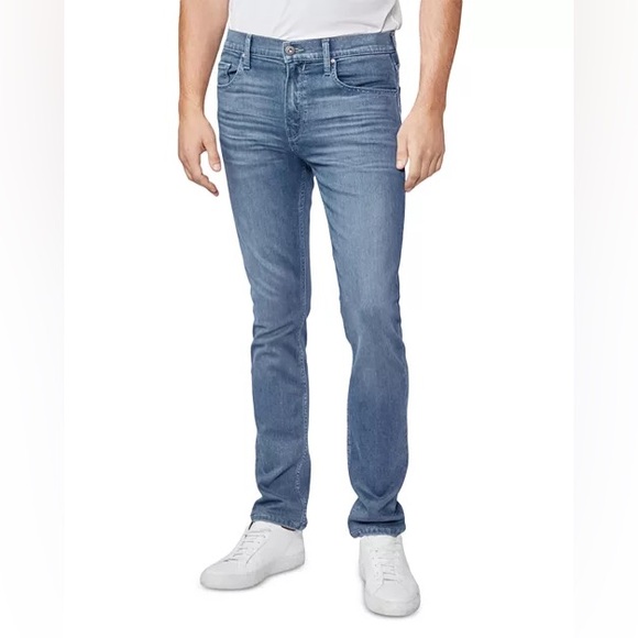 Paige Federal Slim Straight Fit Jeans in Buell Blue men’s size 34 - Picture 1 of 15